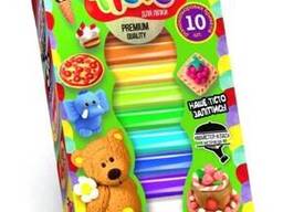 Комплект креативного творчества Тесто для лепки "Master Do" Danko Toys 10 цветов на. ..