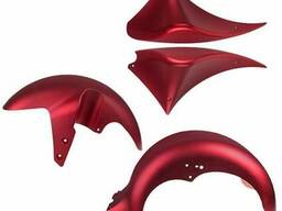 Комплект крыльев и накладок бака для электроскутера Chopper Citycoco r804-m1 Red