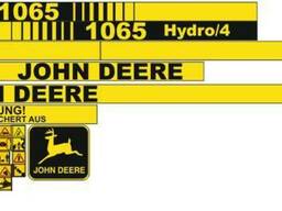 Комплект Наклеек на комбайн John Deere 1065