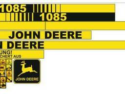 Комплект Наклеек на комбайн John Deere 1085