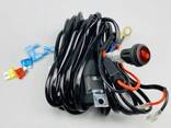 Комплект проводки для LED фар и LED балок 0–30A | 3 м кабель, реле, кнопка, предохранитель - фото 2