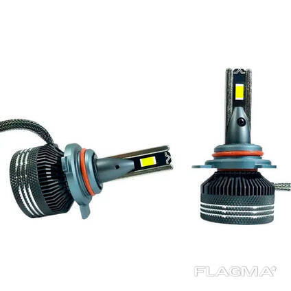 Комплект світлодіодних LED ламп Sanvi V2 HIR2 9012 (PX22d) Canbus 65W 16000Lm 5500K 12V
