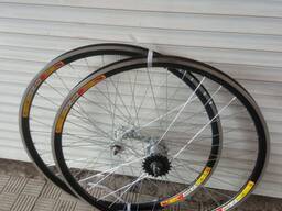 Комплект вело колёса 20 24 26 28 29 дюймов с планетарной втулкой NEXUS SG-3C41