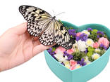 Композиция «Сердце с бабочками»