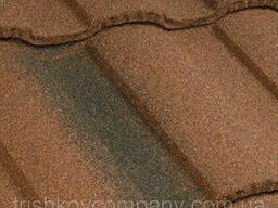 Композитная черепица Metrotile Roman (роман) Antique red