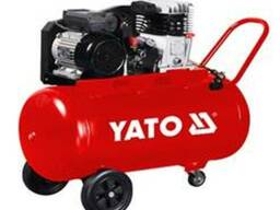 Компресор мережевий професійний YATO 230 В, 2.2 кВт, тиск ≤ 8 Bar, под. повітря-199 л/хв. ..