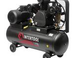 Компрессор 300л, 20HP, 15кВт, 380В, 10атм, 2000л/мин. 3 цилиндра (PT-0052 Intertool) - фото 3