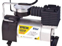 Компрессор автомобильный Ураган (в прикуриватель) (электронасос для шин) КА-У12040