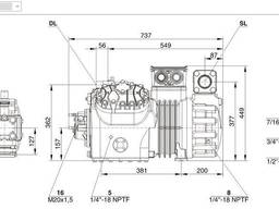 Компрессор B 4HE-25Y