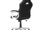 Компьютерное детское кресло Barsky SD-16 Sportdrive Game Black/Whit, черный /. .. - фото 3