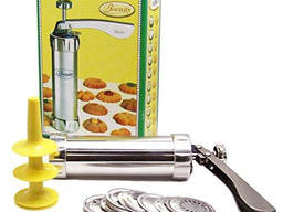 Кондитерский шприц с насадками Marcato Biscuits