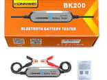 Konnwei BK200 тестер акумуляторних батарей 6-12-24v з бездротовим підключенням до. .. - фото 2