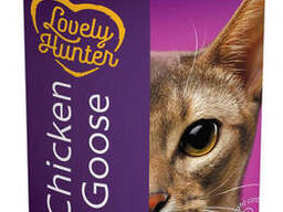 Консервы для кошек Lovely Hunter Adult Sterilised Chicken&amp;Goose 400 г (LHU45348). ..