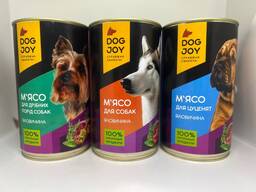 Консервы мясные 1250г для собак ТМ Dog Jon