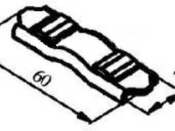 Контакт пускателя ПАЕ-500с. ПАЕ511 ПАЕ512 ПАЕ513 подвижный