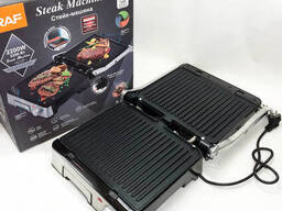 Контактный прижимной гриль RAF R.238 с антипригарным покрытием 2200 Вт