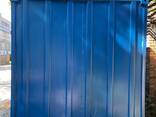 Морські контейнери 20 футів під склад, гараж, битовку на дачу, вандалостійкий сталь 3мм - фото 3
