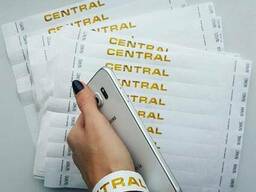 Контрольні браслети Tyvek з вашим логотипом