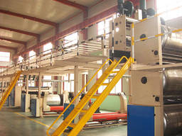 Конвейерная мостовая машина для гофрокартона