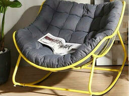 Копія Кресло качалка в стиле ЛОФТ дизайнерское кресло