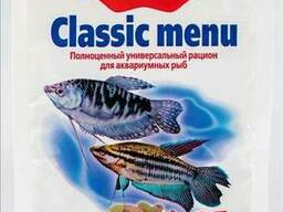 Корм Аквариус Классик меню чипсы для всех видов аквариумных рыб 25 г