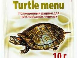 Корм Аквариус Меню для черепах палочки 10 г