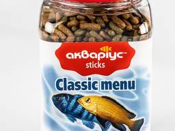 Корм для аквариумных рыб "Classic Menu Sticks" тм Аквариуc