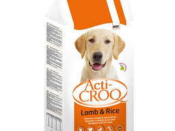 Корм для собак Acti-CROQ с бараниной и рисом пр. Испания