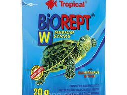 Корм Tropical Biorept W для земноводныx и водныx черепаx 67 мл/20 г (5900469113417)
