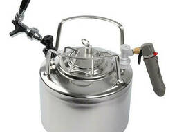 Корнелиус кег с краном и редуктором 10 литров для домашнего пивоварения
