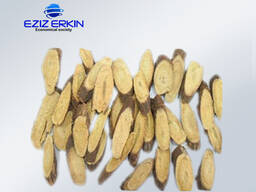 Корни и корневища солодки цельные