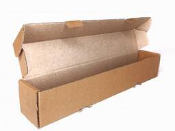 Коробка картонна 320 х 55 х 55 мм, самозбірна