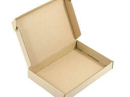 Коробка Нп 1 кг плоская, 34х24х5 см, аналог Новой Почты, самосборная, гофрокартон Т23...
