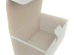 Коробка самосборная белая 110x85x45, от 100 штук