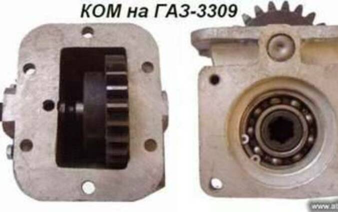 Коробки отбора мощности на ГАЗ-3309