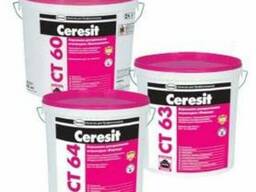 Декоративные штукатурки для фасадных работ Tikkurila Церезит