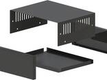 Корпус металлический MiBox MB-13 (Ш205 Г160 В75) черный - фото 1