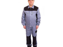 Костюм робочий 100% бавовняний, сірий