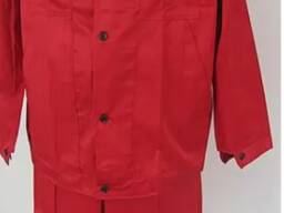 Костюм робочий, червоний