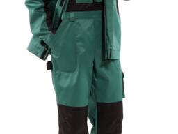 Костюм робочий STUGA «ОПТИМА» (напівкомбінезон і куртка) зелений