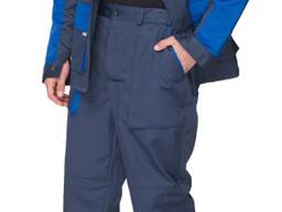 Костюм робочий темно-синій з васильковим, арт.998801