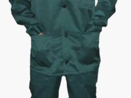 Костюм робочий з салатовою кокеткою