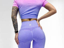 Костюм для фітнесу жіночий Lilafit Бузковий L (LFS000031)