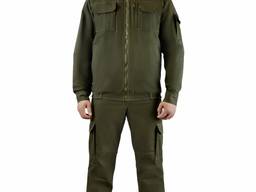Костюм охранника летний цвет олива куртка с брюками пошив под заказ форм охраны