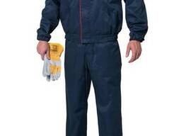 Костюм Оптіма з напівкомбінезоном синій-червоний