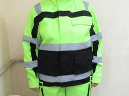 Костюм рабочий Сигнал, куртка и брюки, рабочий костюм с СОП