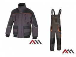 Костюм рабочий зимний ARTMAS CLASSICWIN.65% полиэстер, 35% хлопок. Цвет:серый