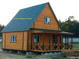Дачный домик деревянный недорого и быстро