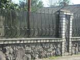 Кованый забор на заказ. - фото 2