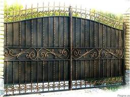 Кованые заборы, ворота, решетки, лестницы, козырьки, навесы.